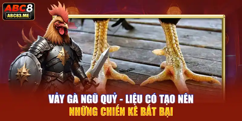 Vảy gà ngũ quỷ